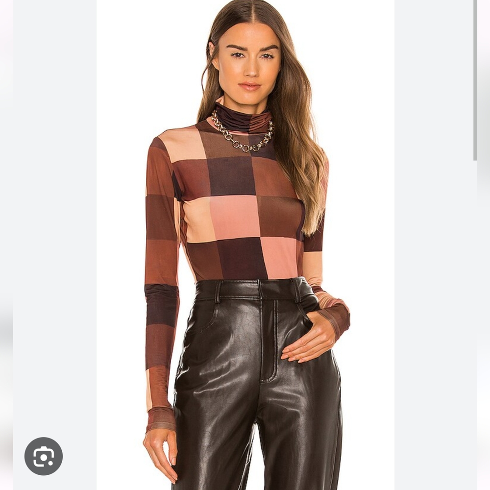 A.L.C.James Top Color: Ganache Multi M NWT